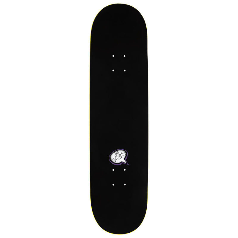 Violet Balloon Kid Skateboard Deck - Red - 8.50
