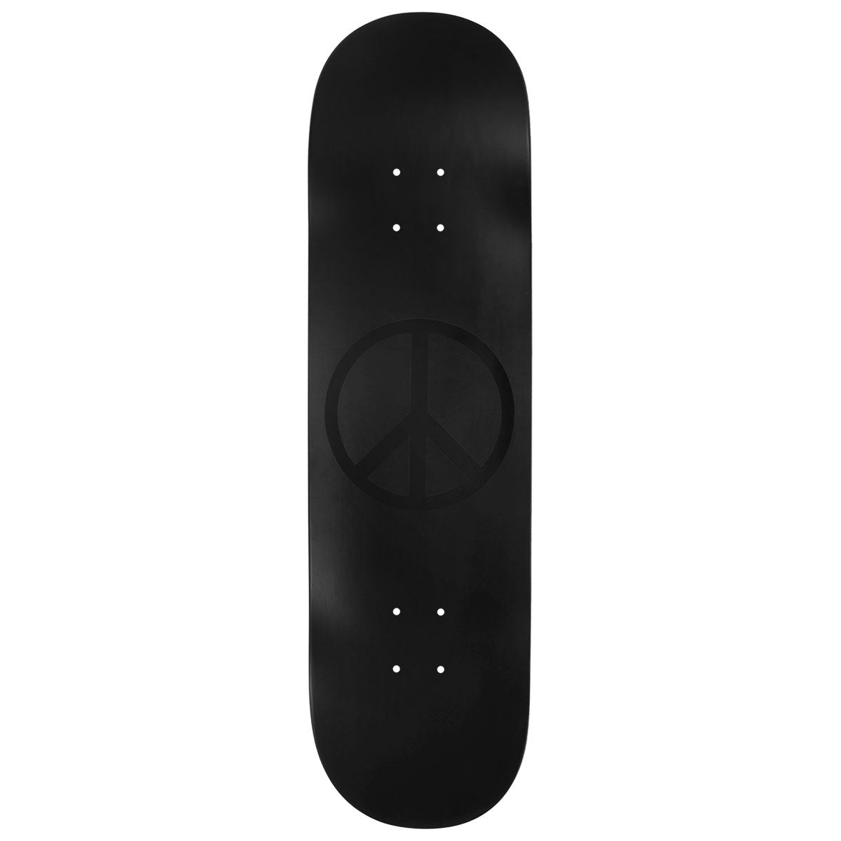 Violet Peace Skateboard Deck - All Black - 8.25