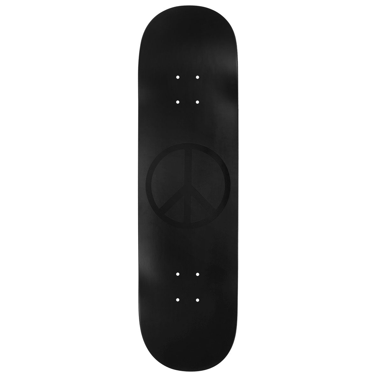 Violet Peace Skateboard Deck - All Black - 8.50