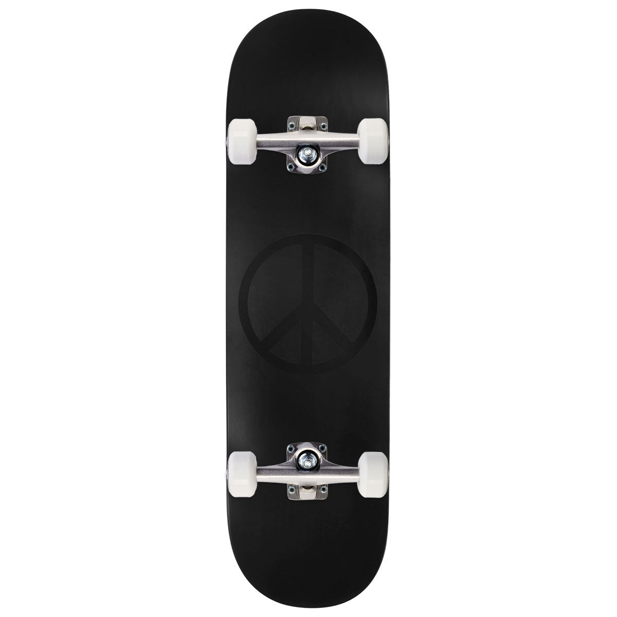 Violet Peace Skateboard Complete - All Black - 8.50