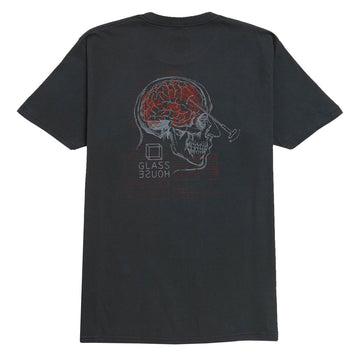 Glass House Lobotomy Premium T-Shirt - Faded Black