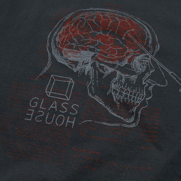 Glass House Lobotomy Premium T-Shirt - Faded Black
