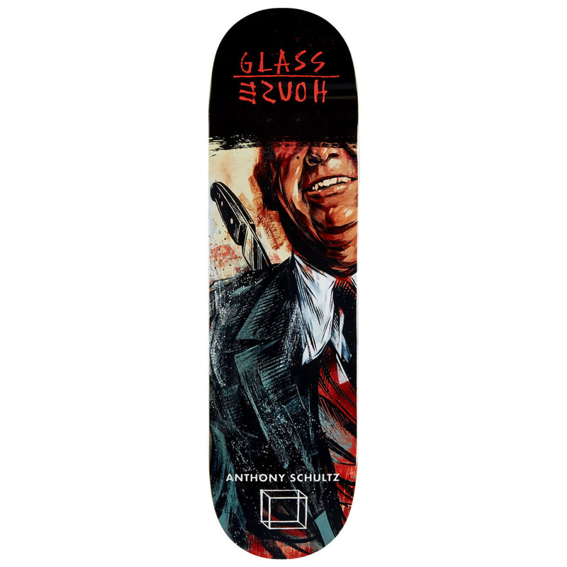 Glass House Schultz Backstabber Skateboard Deck - 8.50