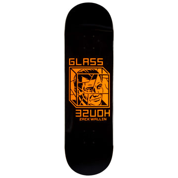 Glass House Wallin House Arrest Skateboard Deck - Flourescent Orange - 8.88