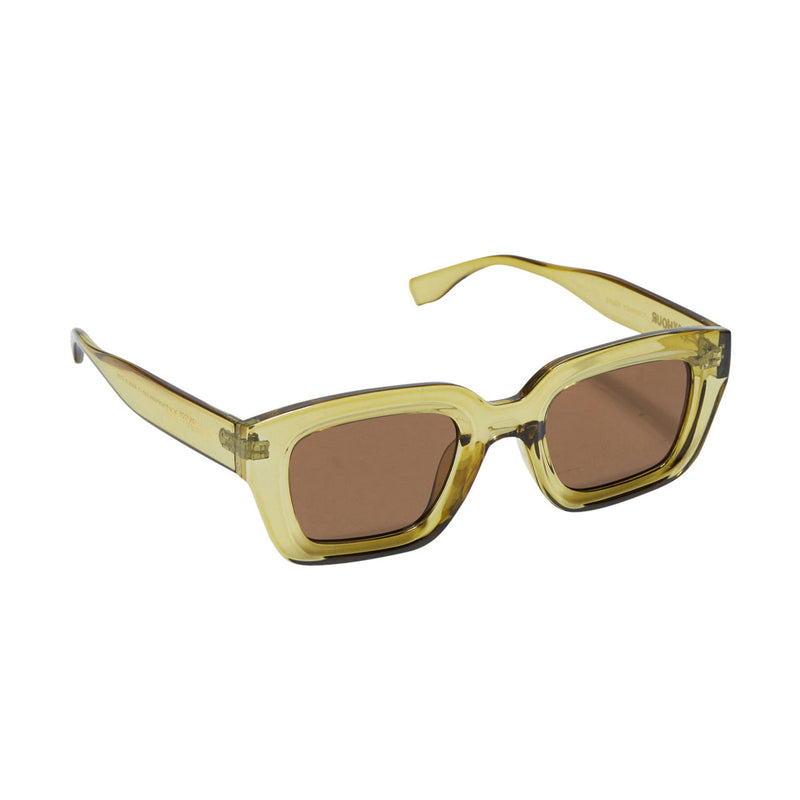 Happy Hour Camden Sunglasses - Gloss Crystal Moss