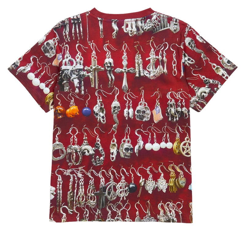 Violet Earings T-Shirt - Red