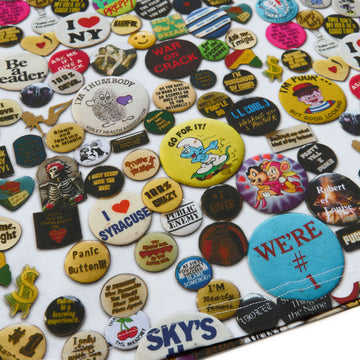 Violet Pins T-Shirt - White