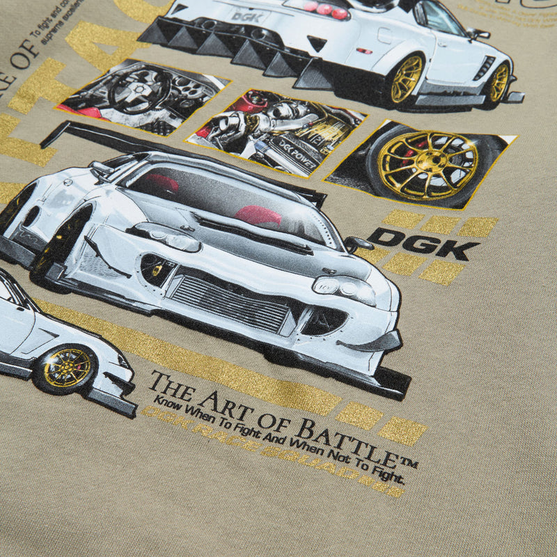 DGK Attack Hoodie - Cement