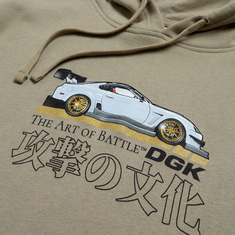 DGK Attack Hoodie - Cement