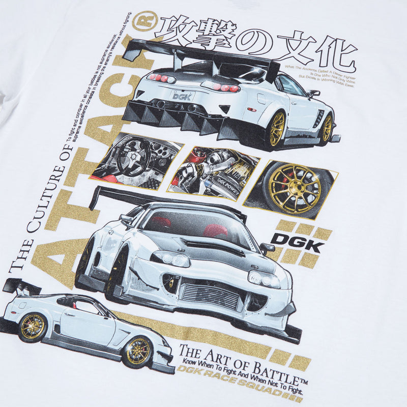 DGK Attack T-Shirt - White
