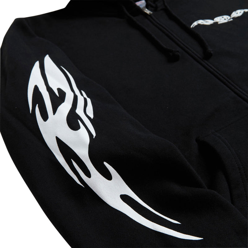 Sci-Fi Fantasy Origin Zip Hoodie - Black