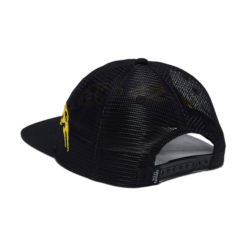 Sci-Fi Fantasy Origin Mesh Hat - Black