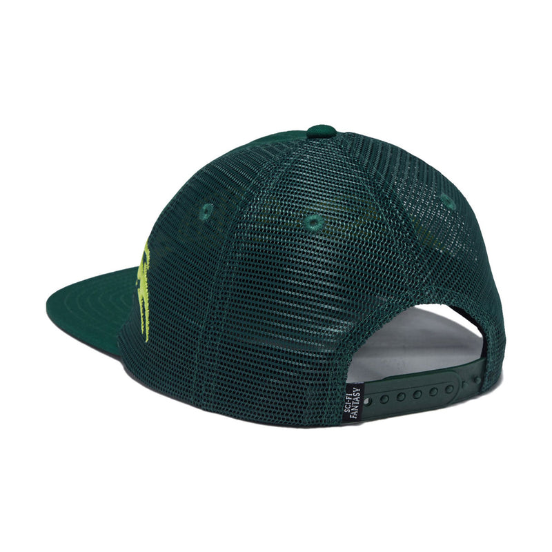 Sci-Fi Fantasy Origin Mesh Hat - Green