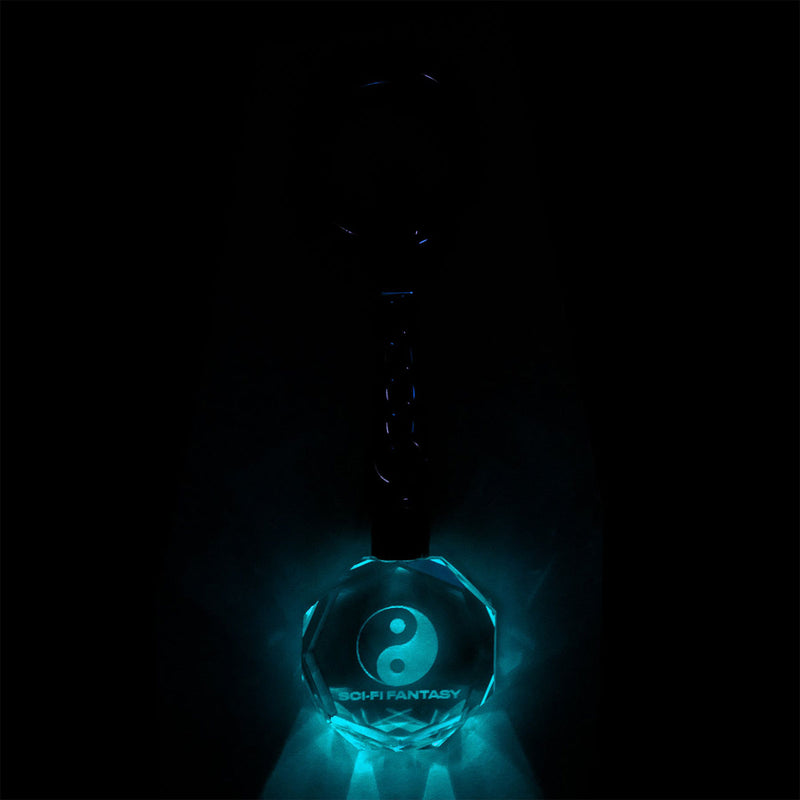 Sci-Fi Fantasy Light Up Crystal Keychain - Crystal