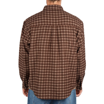 CCS Dial Up Flannel Shirt - Brown