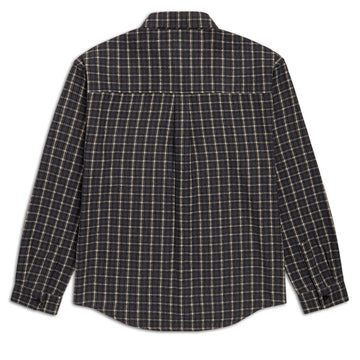 CCS Dial Up Flannel Shirt - Dark Navy