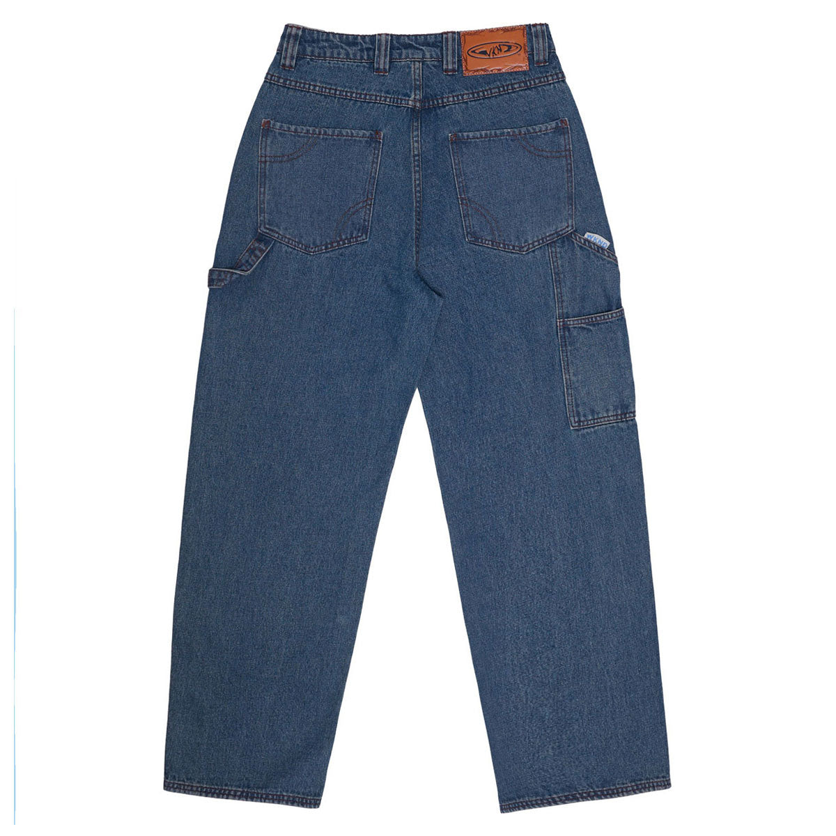 WKND Damn Near Carpenters Jeans - Washed Medium Blue image 2