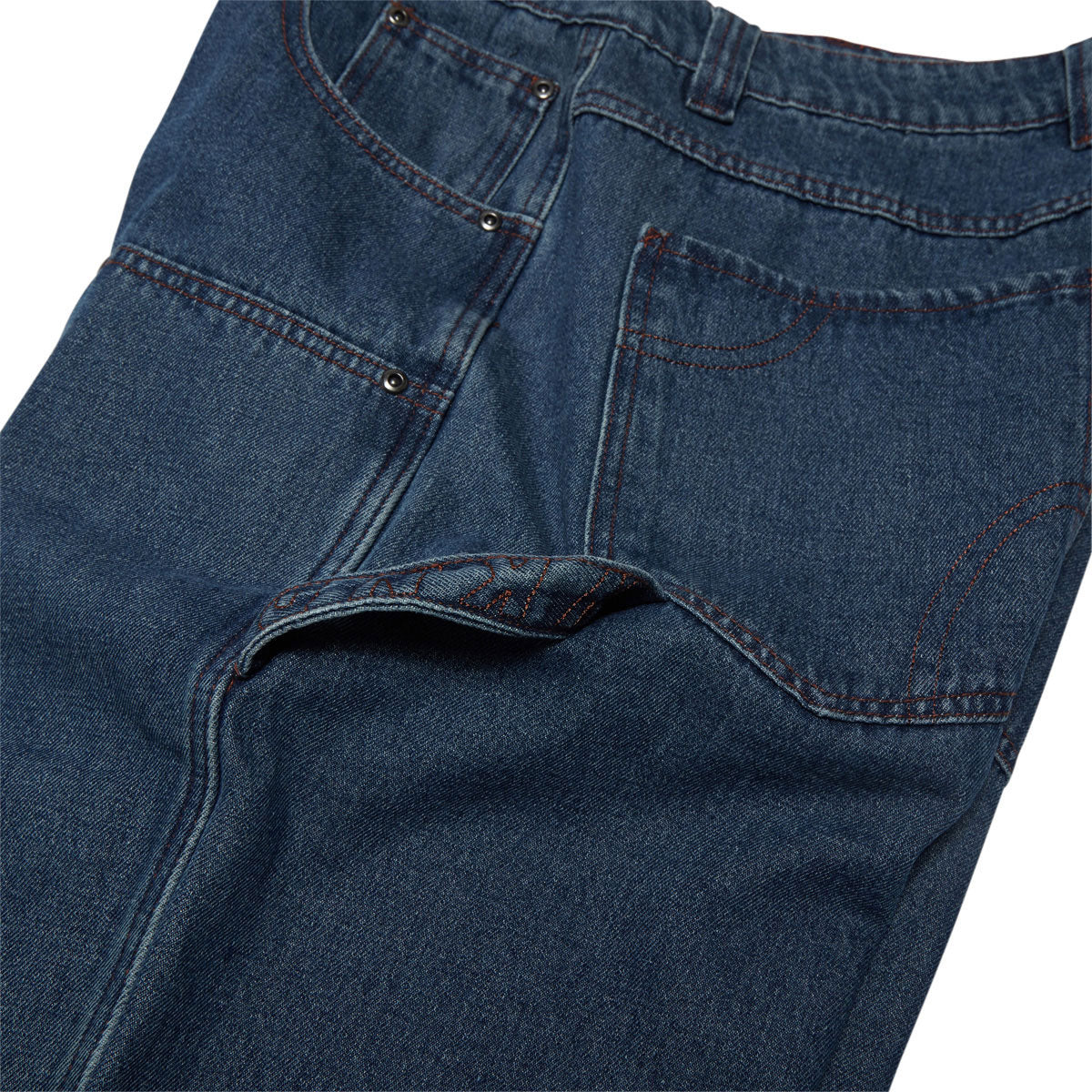 WKND Damn Near Carpenters Jeans - Washed Medium Blue image 5