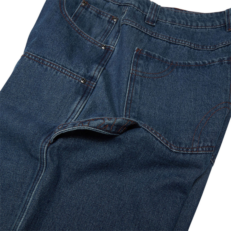WKND Damn Near Carpenters Jeans - Washed Medium Blue