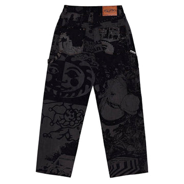 WKND Damn Near Carpenters Jeans - Black Horses