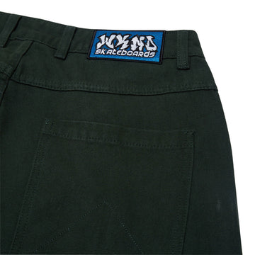 WKND Tubes Jeans - Dark Green Canvas