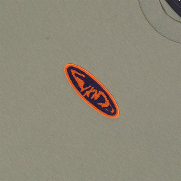 WKND Fishbone Chenille Patch T-Shirt - Jade