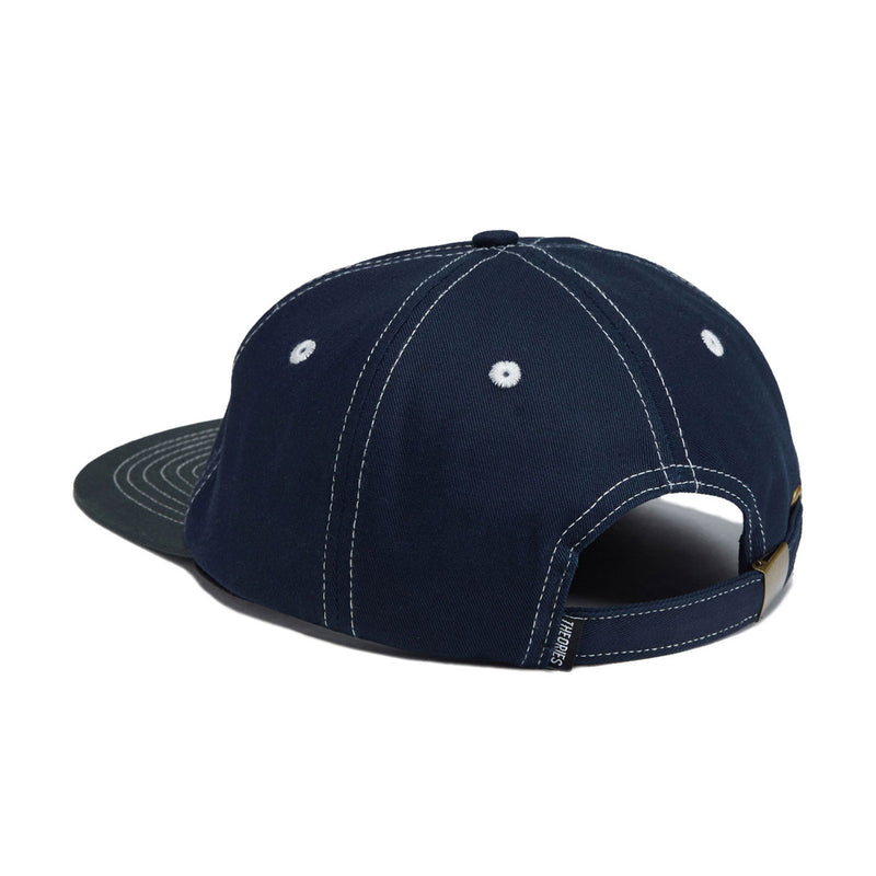 Theories Enigma Patch Snapback Hat - Navy/Green