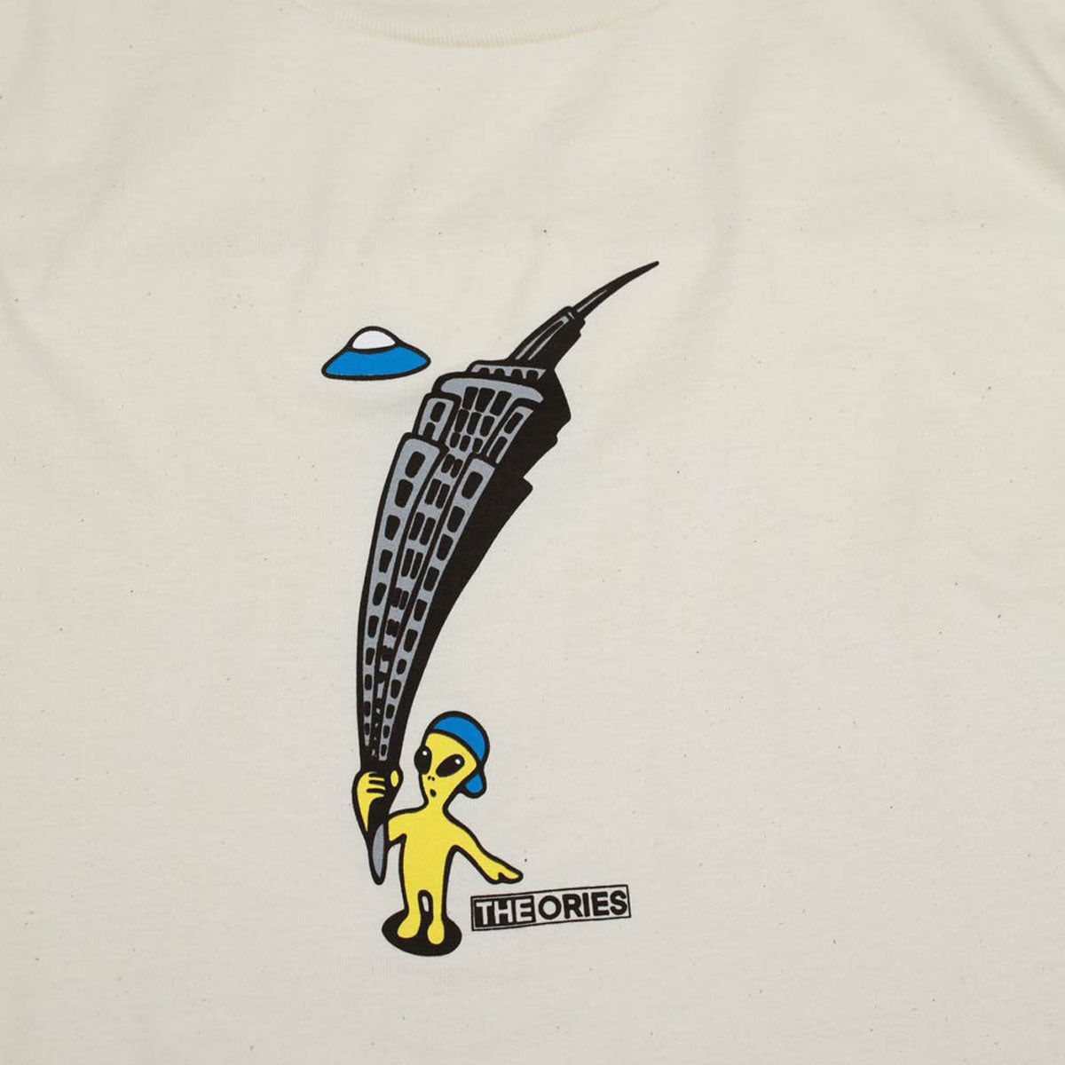 Theories Rave Kid T-Shirt - Cream image 2