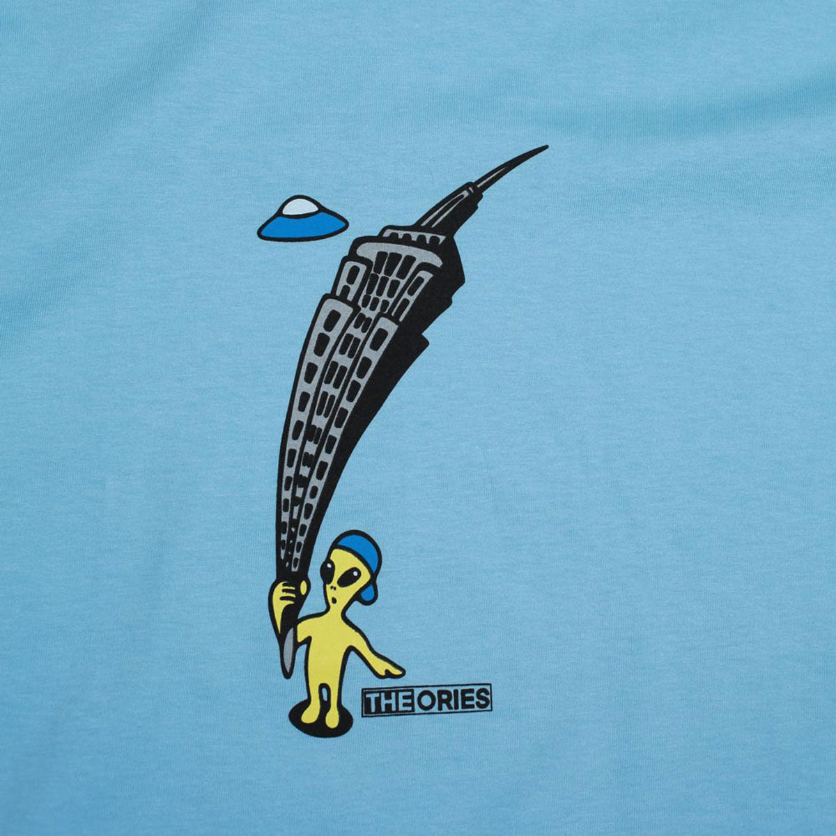 Theories Rave Kid T-Shirt - Light Blue image 2