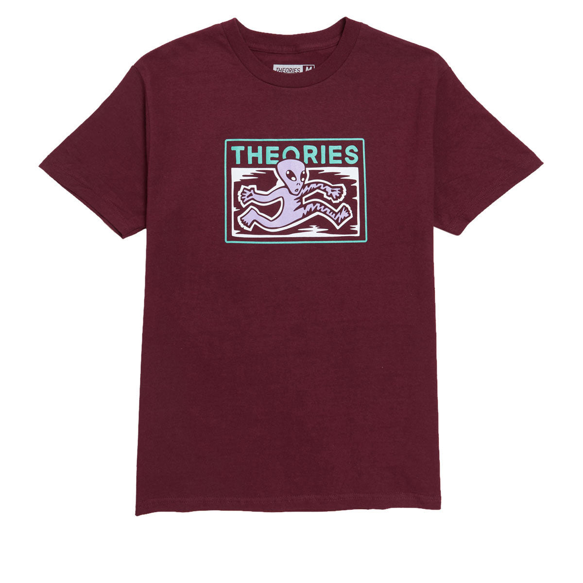 Theories Enigma T-Shirt - Burgundy image 1