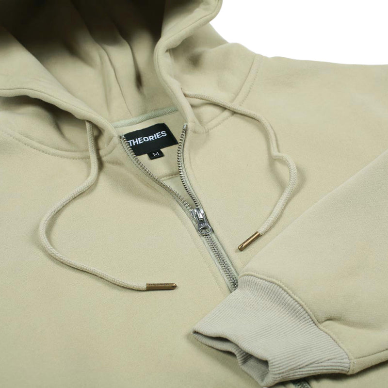 Theories Scribble Zip Hoodie - Key Lime