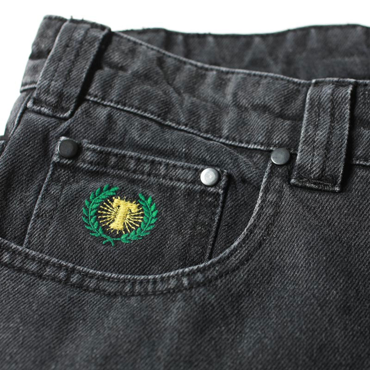 Theories Plaza Jeans - Washed Black image 4