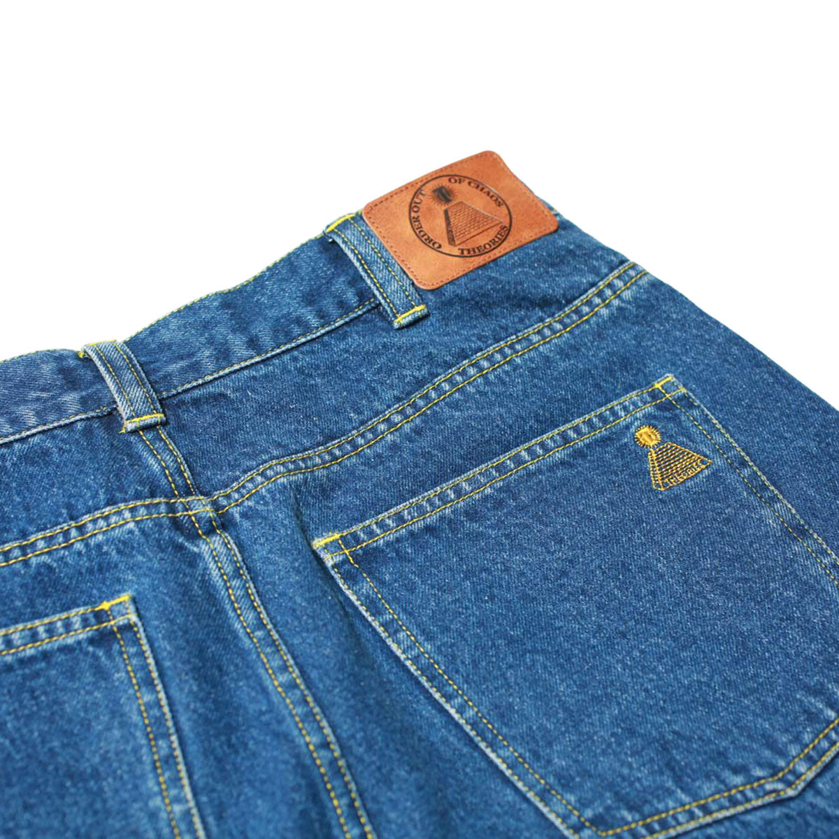 Theories Scribble Jeans - Washed Blue image 3