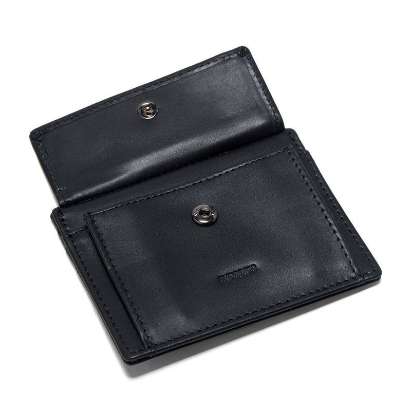 Theories Lantern Genuine Leather Wallet - Black