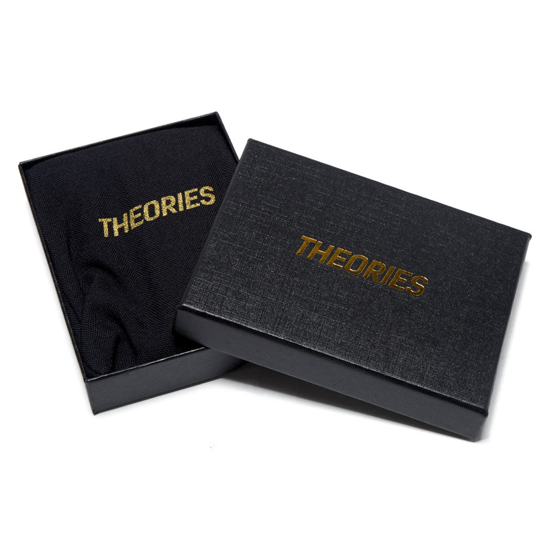 Theories Lantern Genuine Leather Wallet - Black