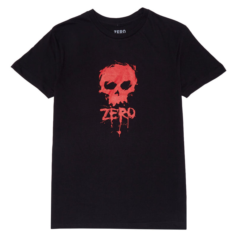 Zero Blood Skull T-Shirt - Black/Red