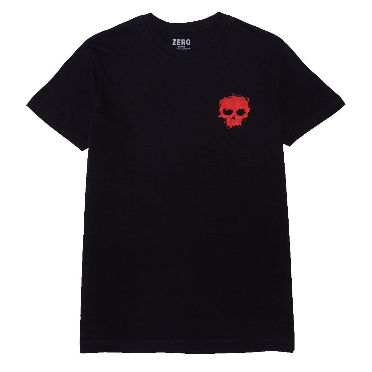 ☆FREEDOM☆ Overfit Back Printed T-Shirt Black Red PH24SMTS0 FREEDOM Overfit Back Printing T-shirt (Black) – Freedom