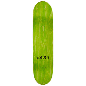 Deathwish Gang Spray Skateboard Deck - Black/Red - 8.00