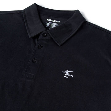CCS Cheap Skates Icon Polo Shirt - Black
