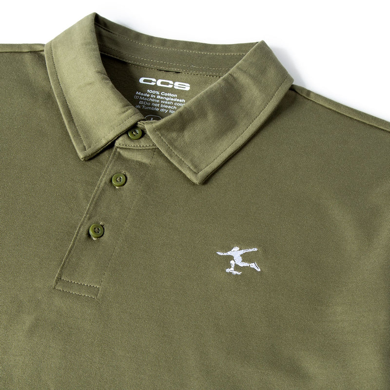 CCS Cheap Skates Icon Polo Shirt - Army Green