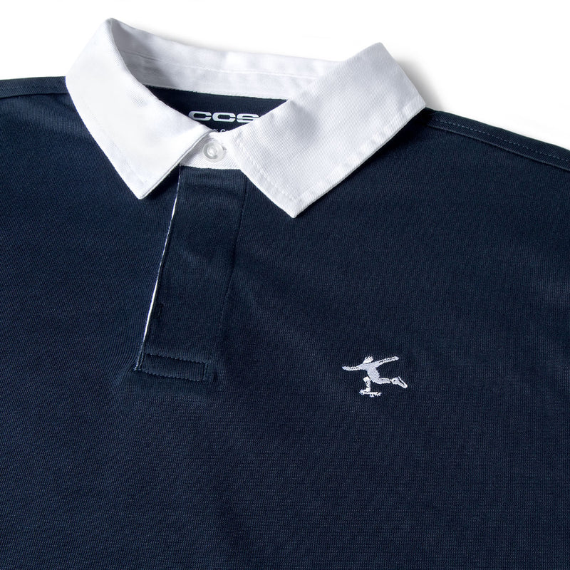 CCS Cheap Skates Icon Rugby Shirt - Navy/White