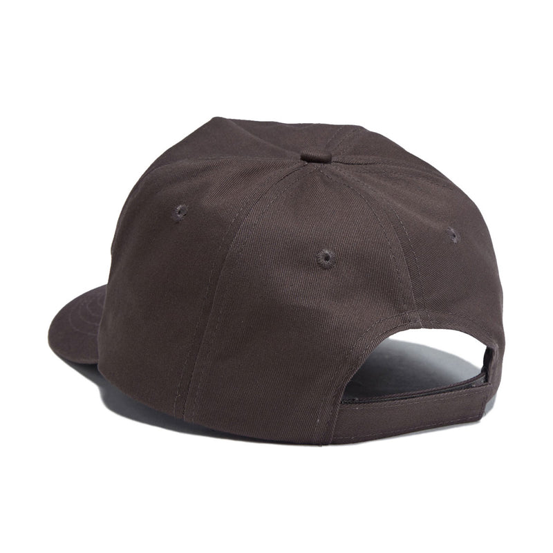 Metalwood Metal Logo 5 Panel Hat - Brown