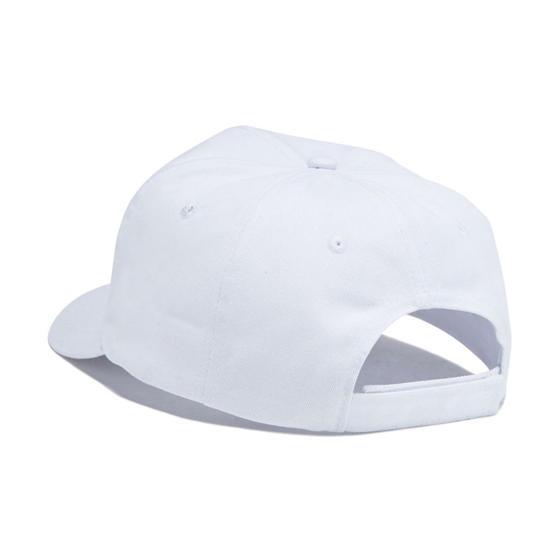 Metalwood Metal Logo 5 Panel Hat - White