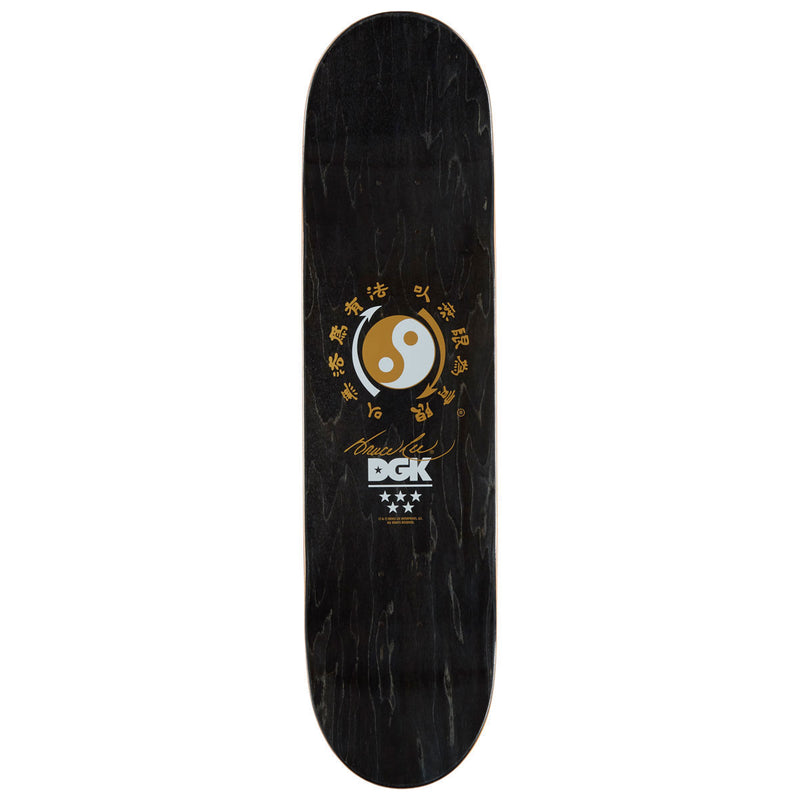 DGK x Bruce Lee Focus Skateboard Deck - 8.06