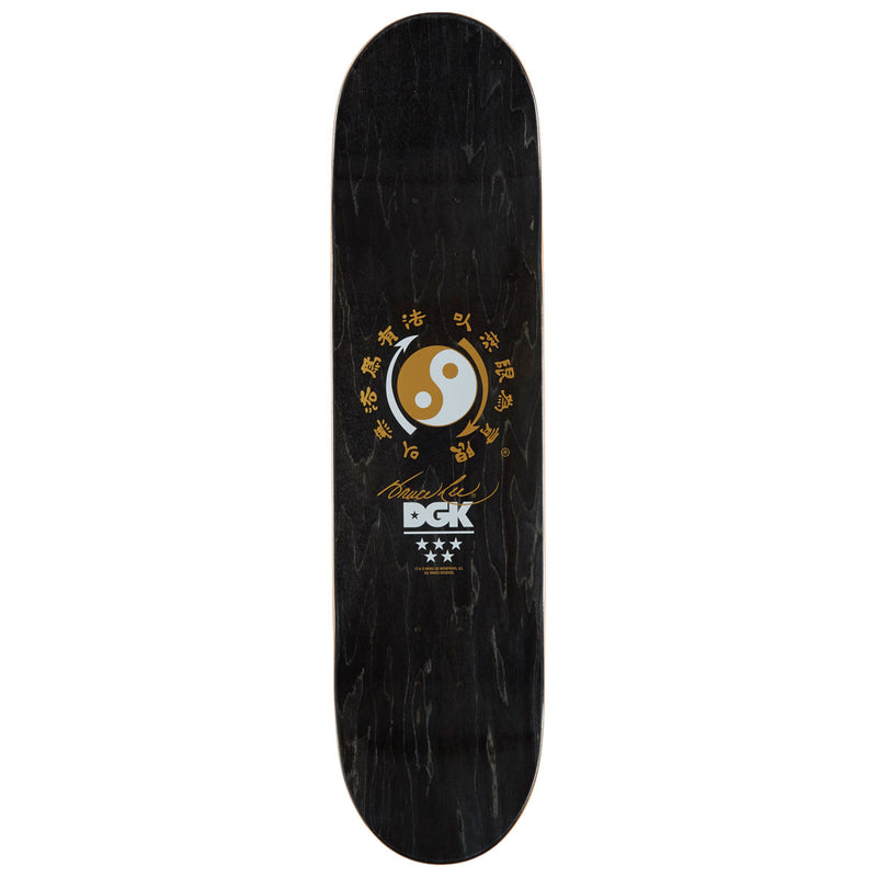 DGK x Bruce Lee Fury Skateboard Complete - Yellow - 8.10