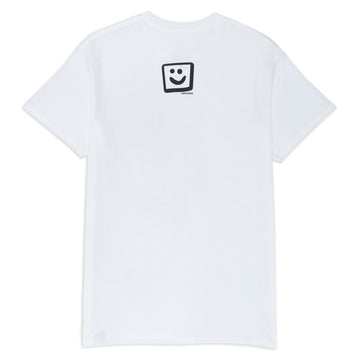 Portal Dimension Cat Clock T-Shirt - White