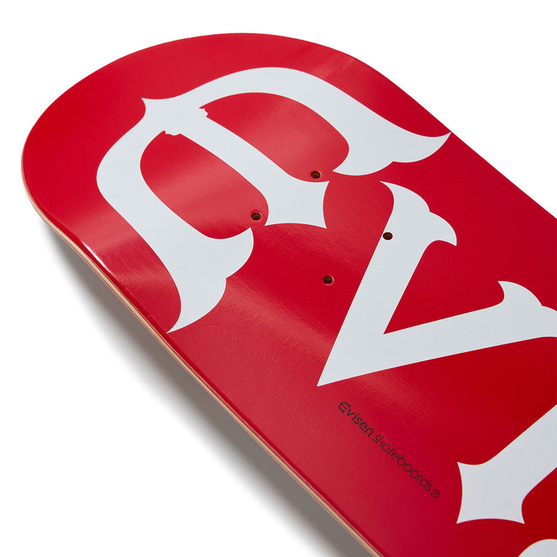 Evisen Evi-Logo Skateboard Deck - Red - 8.50