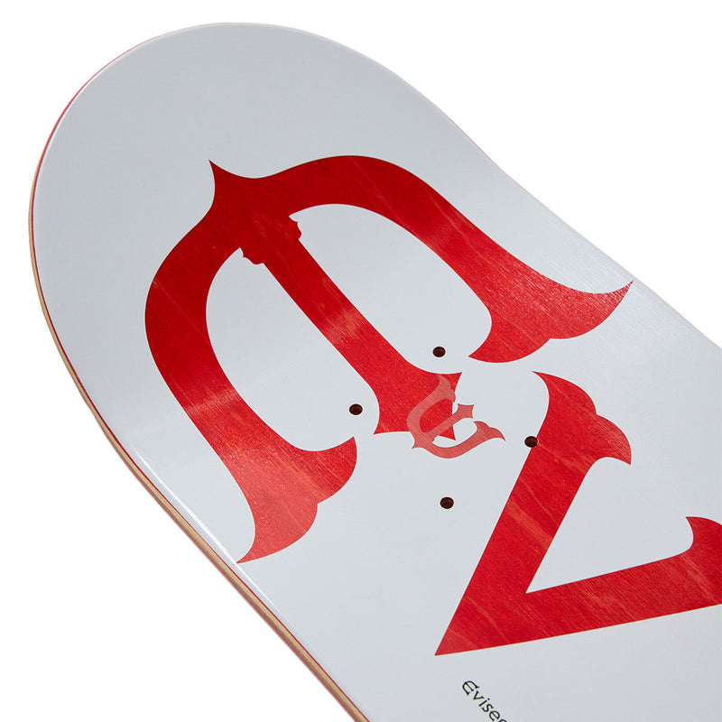 Evisen Evi-Logo Skateboard Deck - Red - 8.50