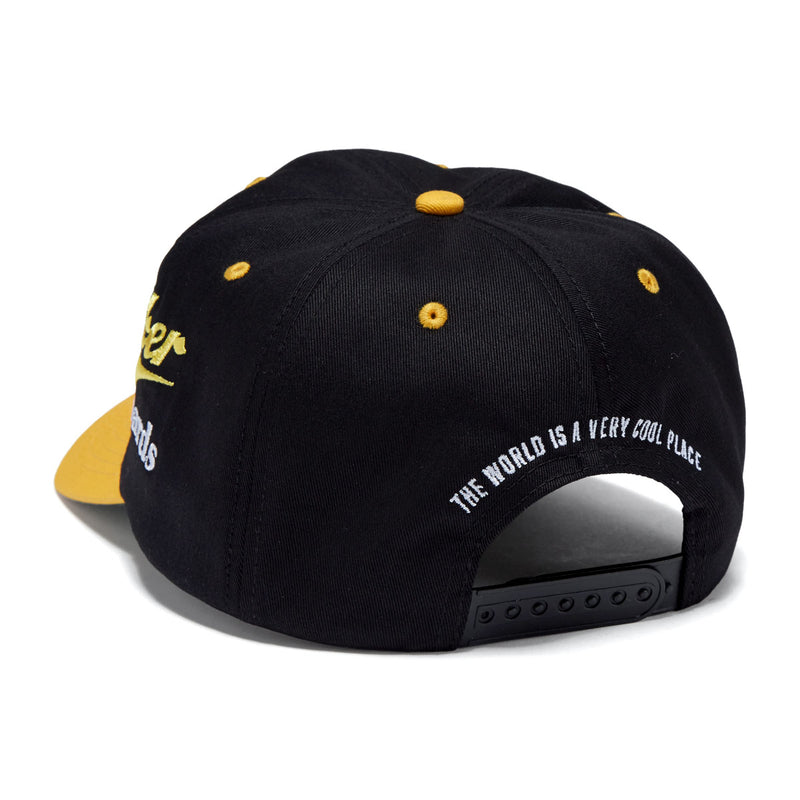Baker Cool Place Snapback Hat - Black/Yellow