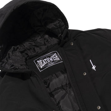 Deathwish Hometown Parka Jacket - Black